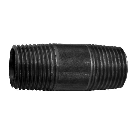 1-1/2 In. X 5 In. Pipe Nipple Black